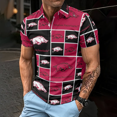 Arkansas Razorbacks Men's Polo Shirt varsity sportswear product image 1.0