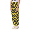 White Smoke Pittsburgh Football Yellow Black Zebra Kid's Casual Pants