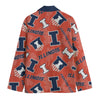 White Smoke Illinois University Blazer