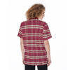 kansas jayhawks tartan plaid women shirt women tartan plaid game day fashion