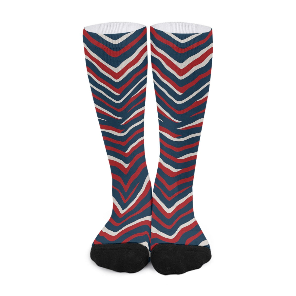 New England Patriots Zebra Socks