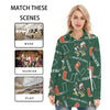 Miami Hurricanes Women's Long Shirt - ACC football apparel varsity sportswear product image 5.0