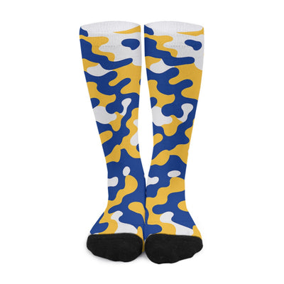 White Smoke Los Angeles Rams Camo Long Socks