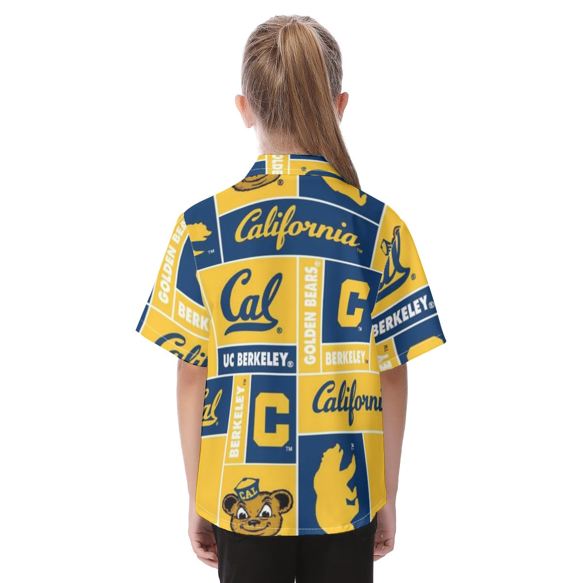 California UC Berkeley - Golden Bears Kid's Hawaiian Vacation Shirt