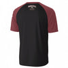 Dark Slate Gray Minneapolis MN City of Lakes V-Neck T-Shirt – Vintage Athletic Minneapolis Minnesota Raglan