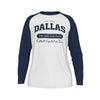 Dallas Lone Star State Football Men's Long Sleeve T-shirt With Raglan Sleeve – sportswear style, fan gear, image 1.0
