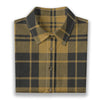 colorado buffaloes tartan plaid black gold  women tartan plaid game day shirt
