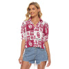 Oklahoma Sooners Women's V-neck Shirts - Big 12 football apparel varsity sportswear product image 1.0