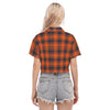 kansas jayhawks tartan plaid women shirt women tartan plaid game day fashion