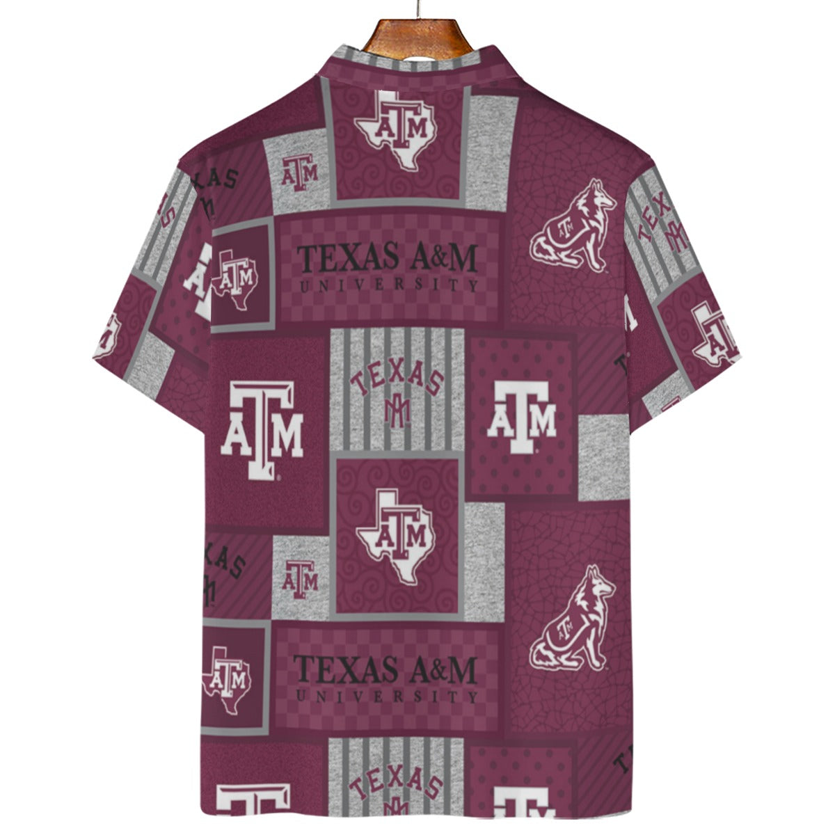 Texas A&M Aggies Polo Shirt | 180GSM - Aggies fan gear varsity sportswear product image 2.0