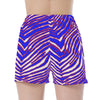 White Smoke Buffalo Football Waistband Sport Shorts – Game Day Athletic Performance Shorts