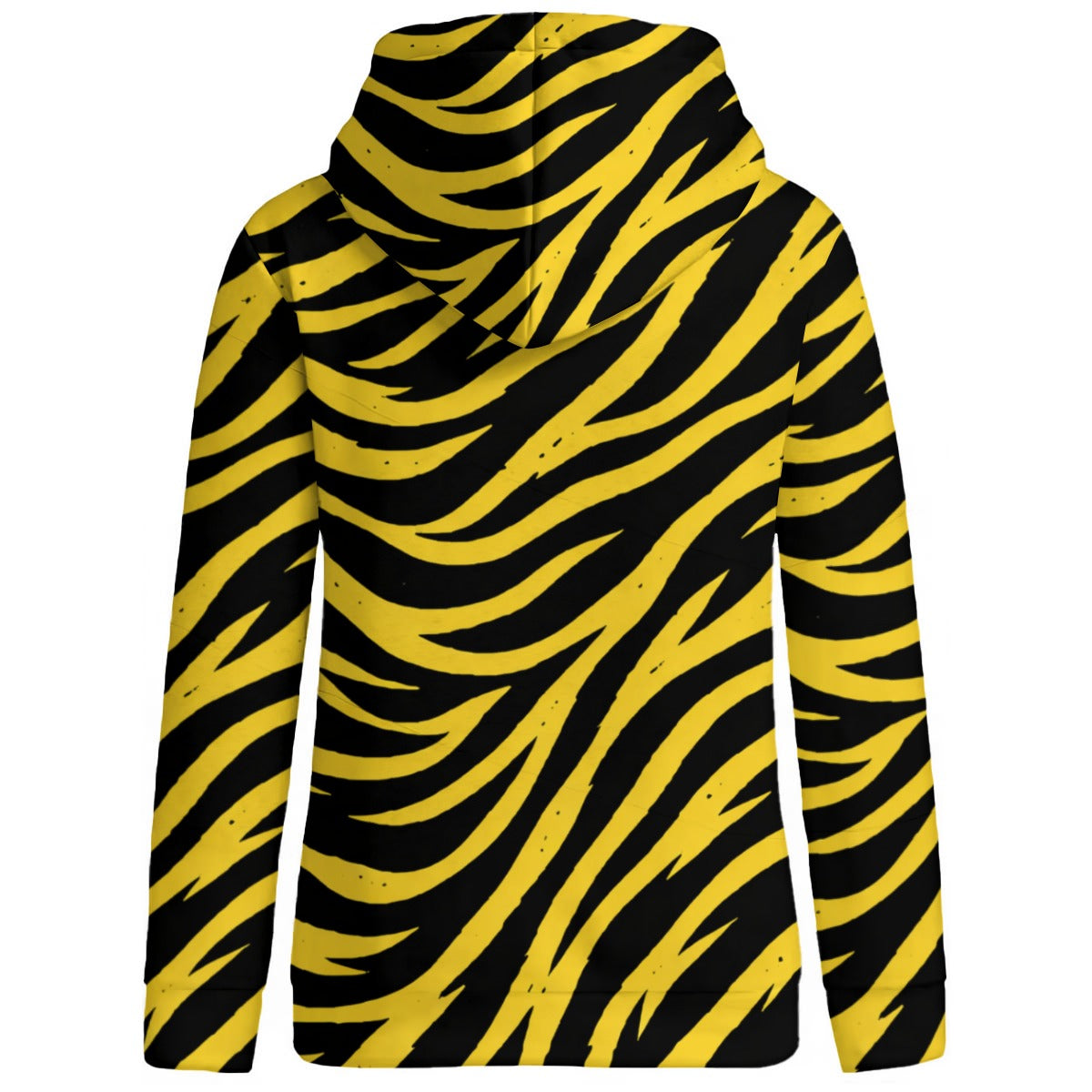 Iowa Football Women’s Patchwork Hoodie – Bold Black and Gold Game Day Style - Big Ten football apparel varsity sportswear product image 2.0