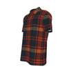 Auburn Tigers Tartan Plaid Navy Orange Women's Shirt