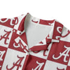 Alabama Crimson Tide Women's Hawaii Shirt | 120GSM White varsity sports apparel