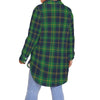 Notre Dame Fighting Irish Green Navy Gold Plaid Womens Shirt With Long Sleeveplus Size 7 green navy gold plaid women fashion apparel
