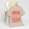 Lavender Indiana Fever Basketball Tee — Retro Red Checkerboard Team Shirt
