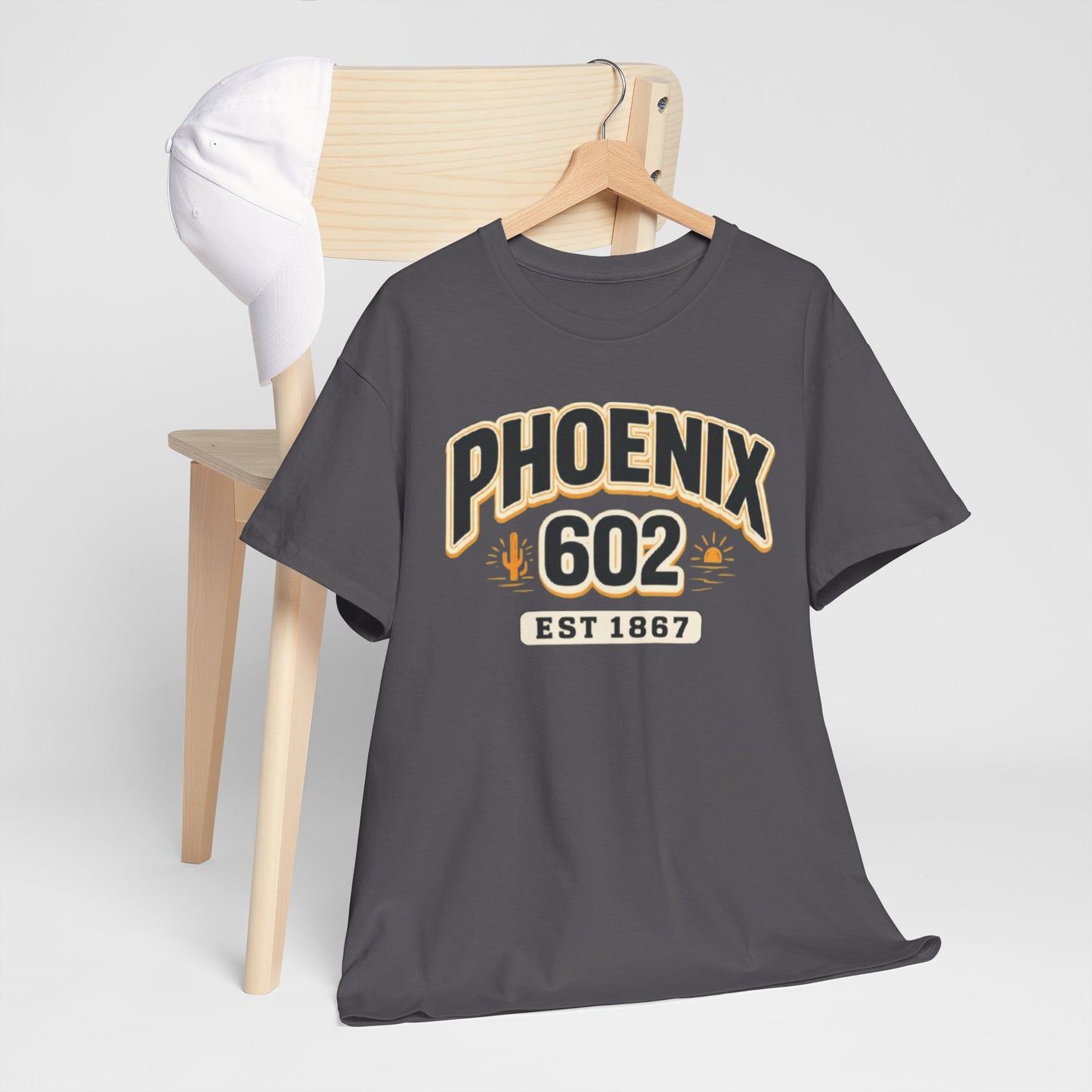 Phoenix 602 T-Shirt – Retro Arizona City Tee (EST 1867)