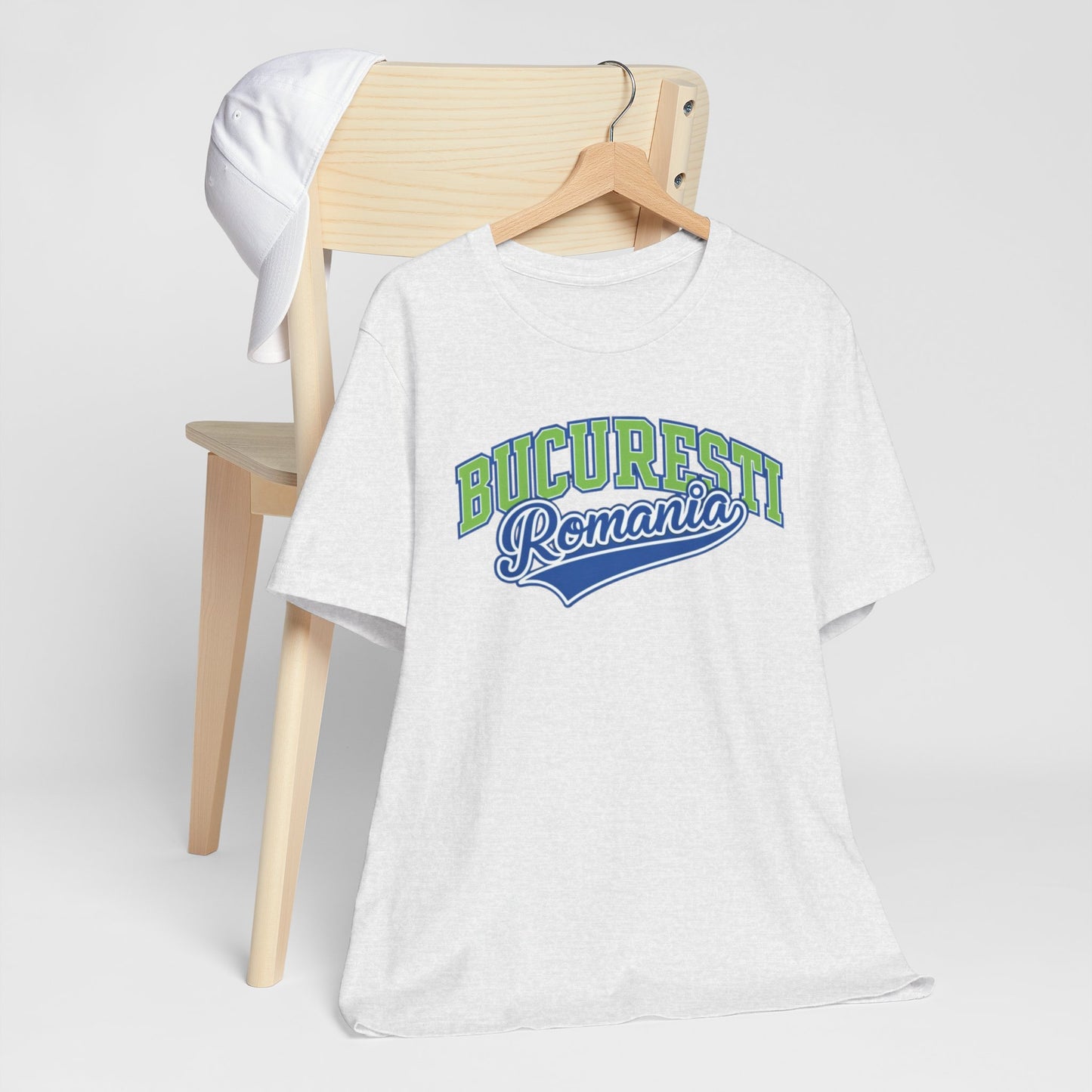 Lavender Tricou de baseball vintage Bucuresti Romania — Tricou Retro City