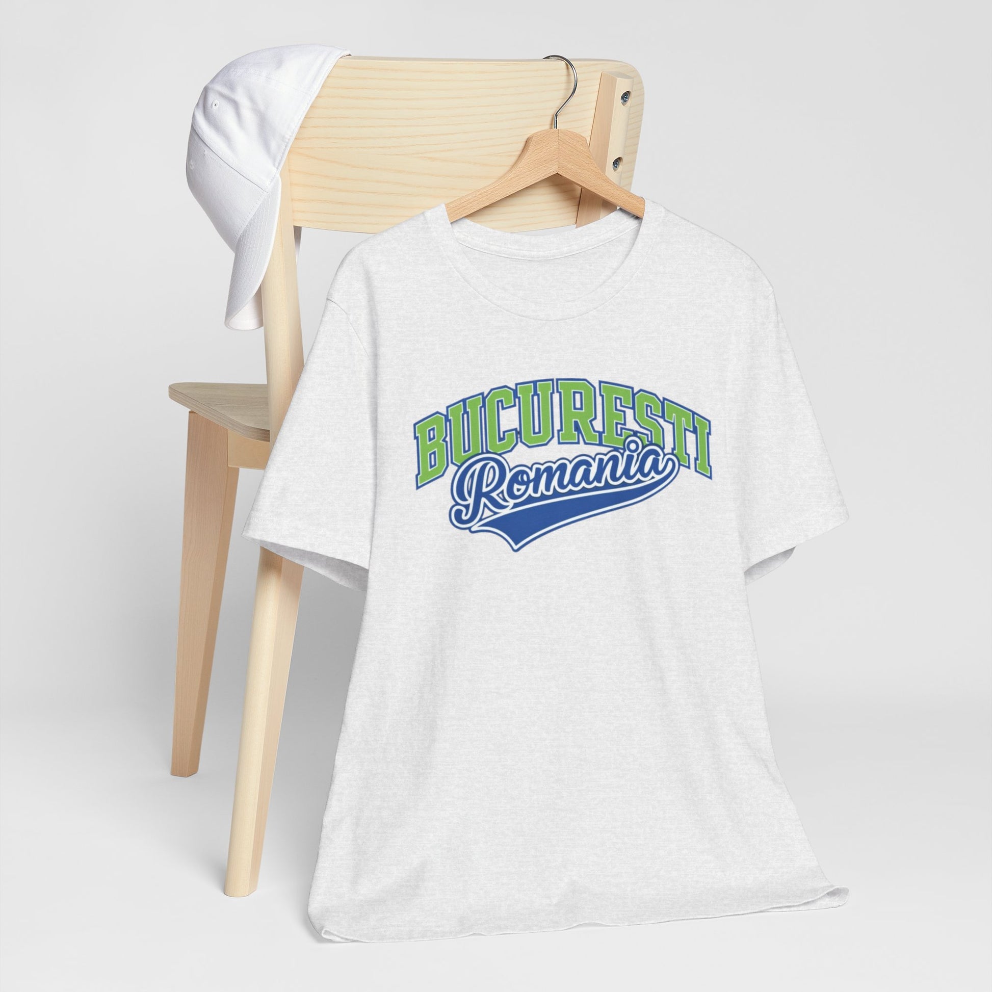 Lavender Tricou de baseball vintage Bucuresti Romania — Tricou Retro City
