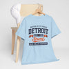Light Blue Detroit Strong T-Shirt — Motor City "Blue Collar Champions" Tee