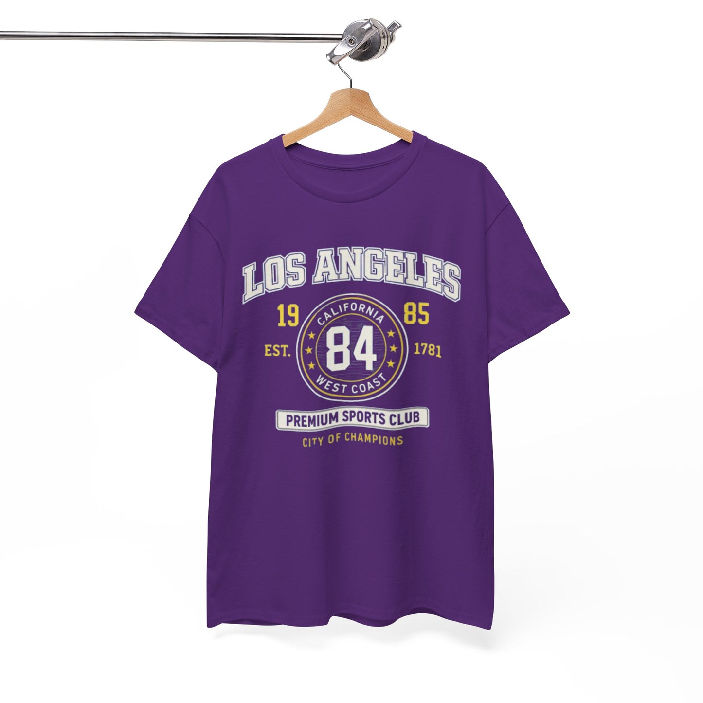 Los Angeles 84 Vintage Sports T‑Shirt — Premium Collegiate Tee