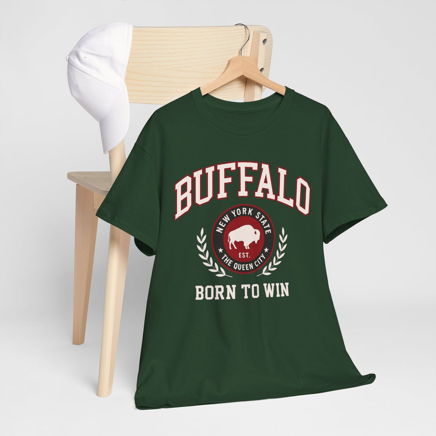 Buffalo city New York Born to Win T-Shirt
