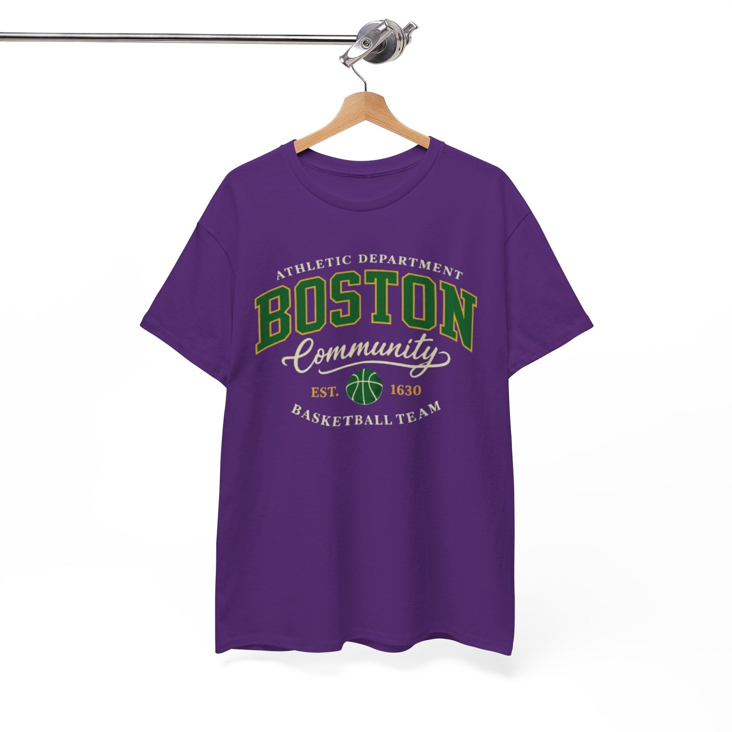 Boston Community Basketball Tee — Athletic Department Vintage Crew