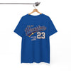 White Smoke Houston 23 tee city athletic shirt retro sports vintage tee