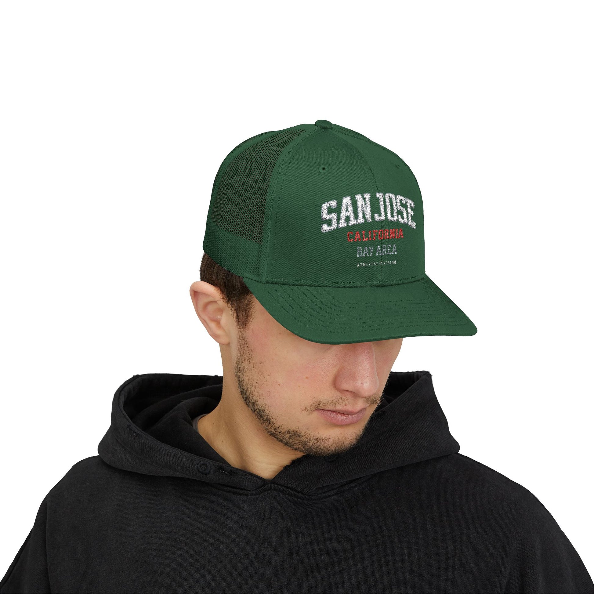San Jose California Trucker Cap – Bay Area Snapback Hat streetwear fashion product image 28