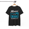 White Smoke Miami Ocean Drive 305 Graphic T-Shirt – The Magic City Streetwear Tee