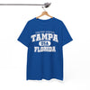 White Smoke Tampa Florida USA Retro Athletic T-Shirt