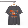 White Smoke Austin Football Graphic Tee – Vintage Collegiate Football Shirt