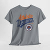 Lavender Athletic Division NY Vintage Graphic Tee collegiate style t-shirt
