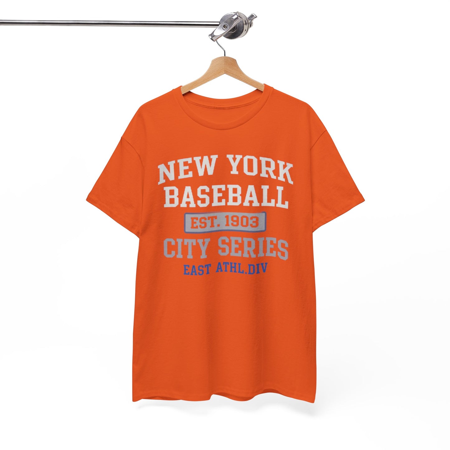 New York Baseball City Series Tee – EST. 1903 Vintage Athletic T‑Shirt