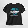 Dark Slate Gray Buffalo NY '76 City of Champions T-Shirt