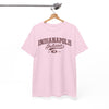 White Smoke Indianapolis Indiana Vintage College Tee Retro City Graphic T Shirt Classic Midwest Shirt