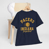 Dark Slate Gray Pacers Indiana Basketball Vintage Tee