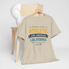 Gray Athletic Los Angeles California Tee — Vintage West Coast Sports T-Shirt
