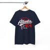 White Smoke Atlanta 404 Tee — Property of Atlanta Falcons The ATL Football Shirt