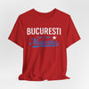 Brown Tricou Bucuresti Majestic — Tricou Vintage Romanian City (Est. 1459)