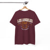 White Smoke Los Angeles Dept. T‑Shirt – Vintage California College Graphic Tee
