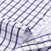 Lavender Men'S Long-Sleeve Shirt from [Shule Water OBM] - Featuring a Striped Pattern, Suitable for Business And Casual Wear All Year Round, Machine Washable, Made from Structured Non-Stretch Fabric, with a Button- Front Closure