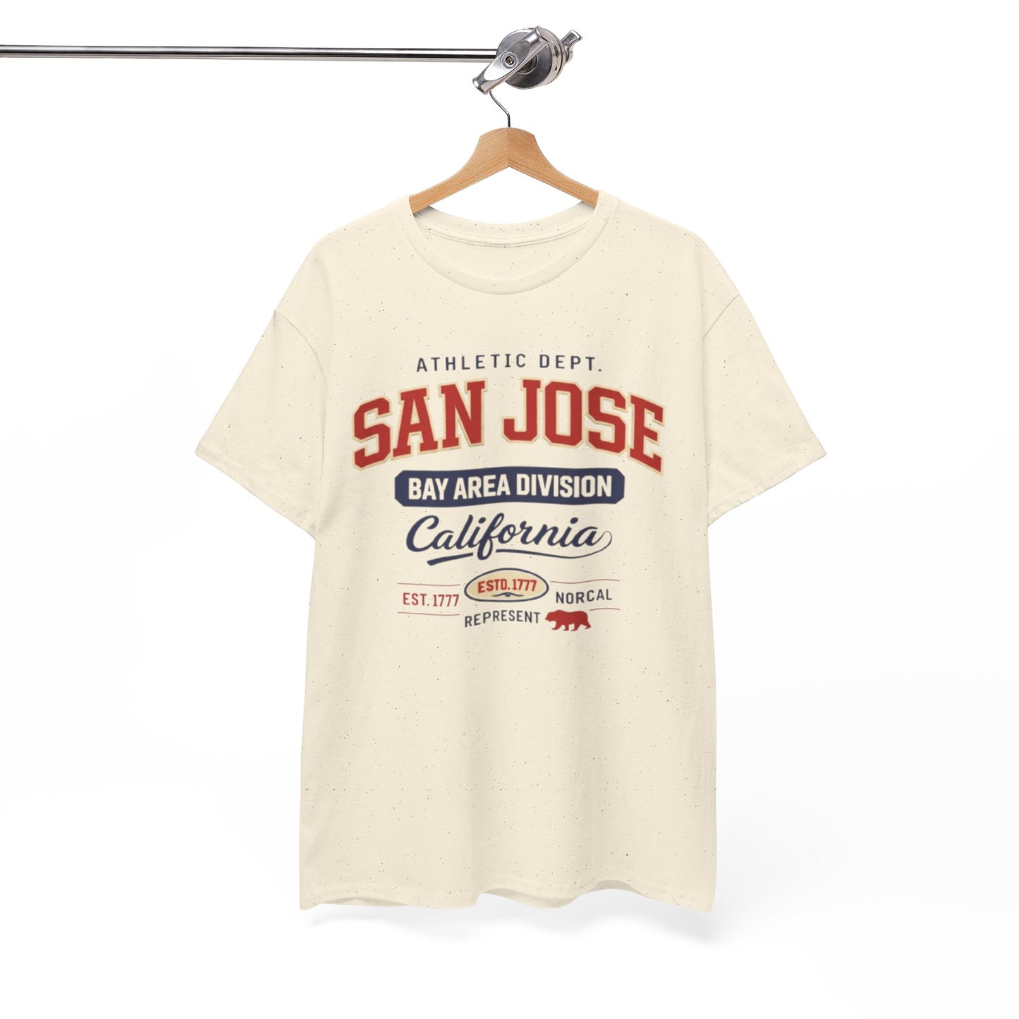 San Jose streetwear Bay Area Athletic T-Shirt — California college style graphic Tee