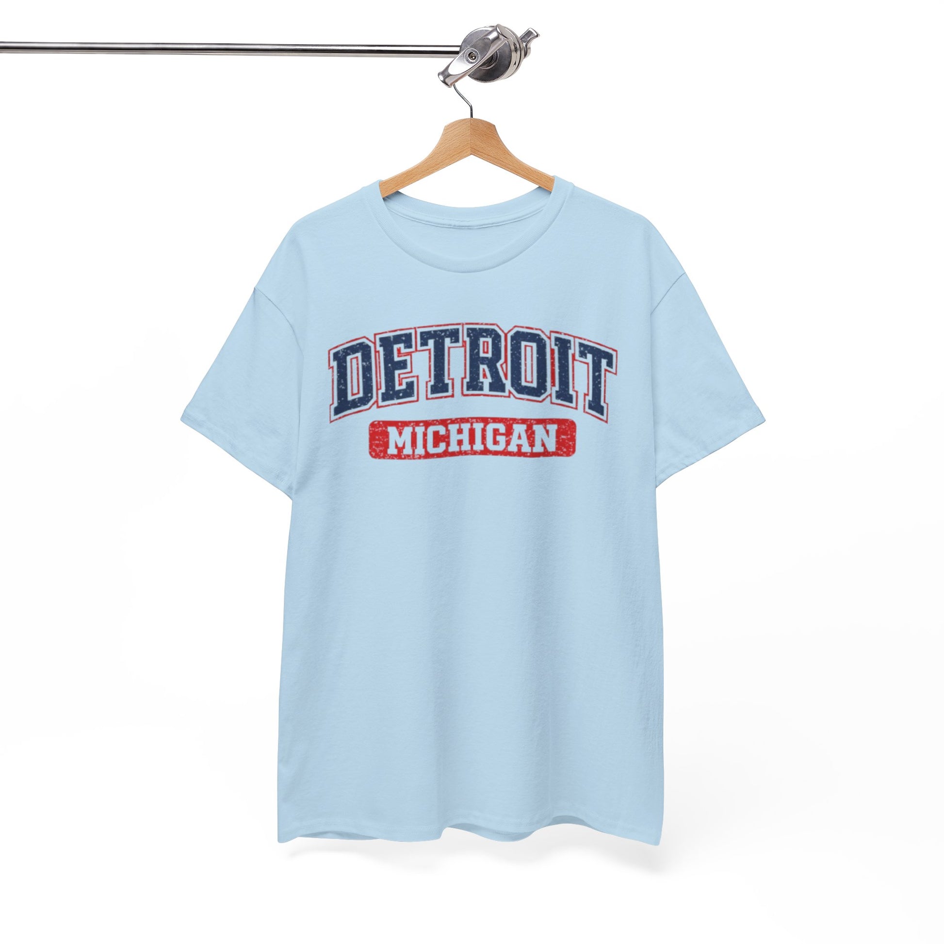White Smoke Detroit Michigan Vintage Collegiate T-Shirt Vintage city tee  College style