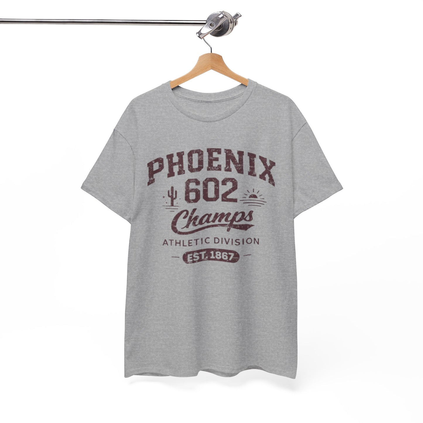 Phoenix 602 Champs T-Shirt — Vintage Athletic Arizona Tee