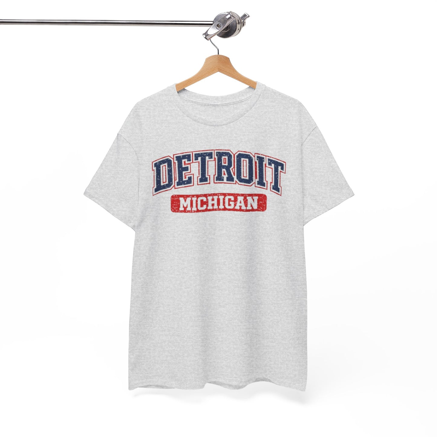 White Smoke Detroit Michigan Vintage Collegiate T-Shirt Vintage city tee  College style