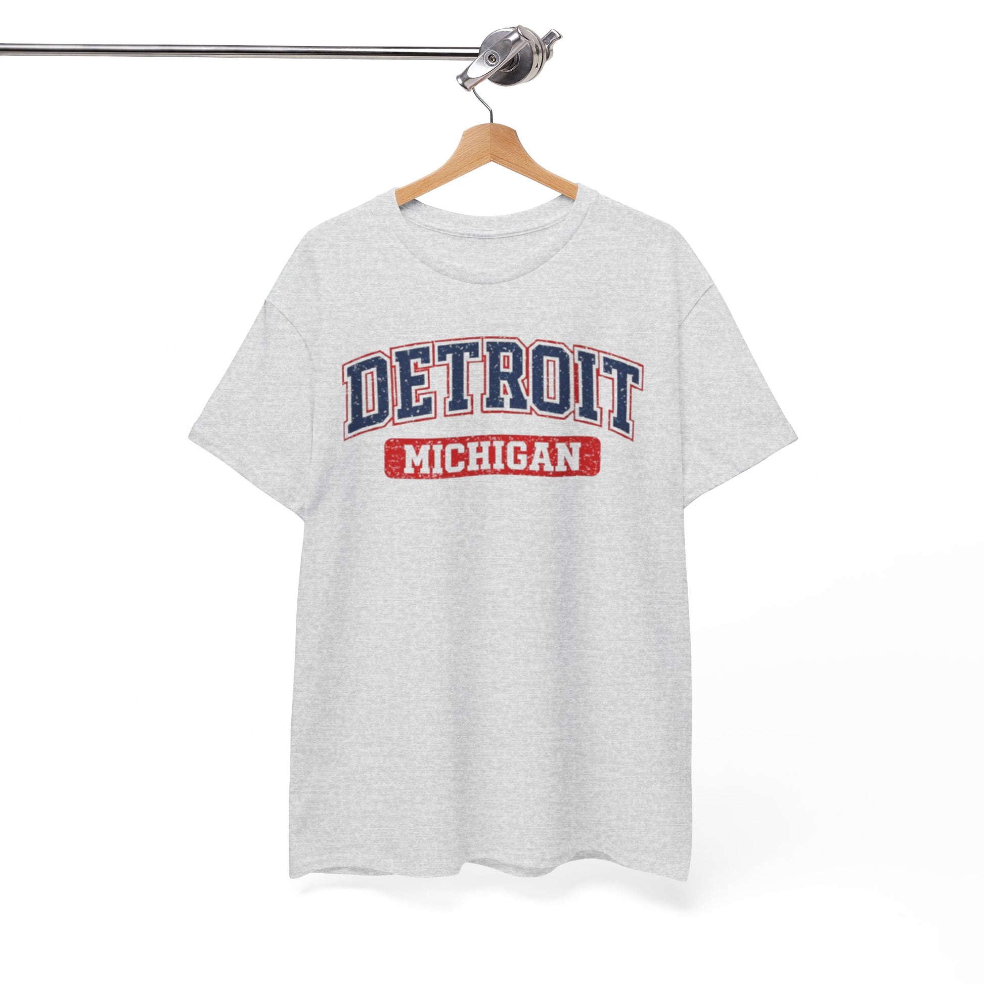White Smoke Detroit Michigan Vintage Collegiate T-Shirt Vintage city tee  College style
