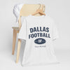Lavender Dallas Football Tee – Since Kickoff Graphic T-Shirt