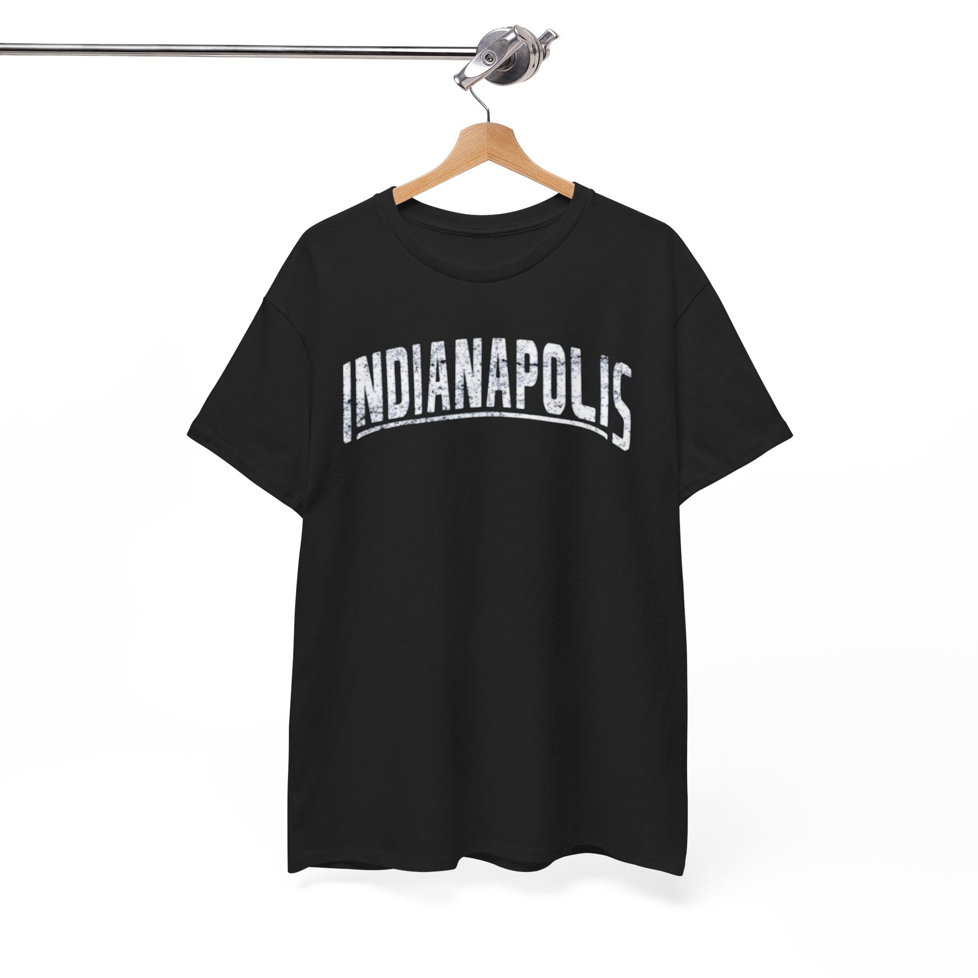 White Smoke Indianapolis Colts Vintage Graphic Tee — City Casual T‑Shirt