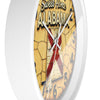 Sweet Home Alabama Vintage Wall Clock